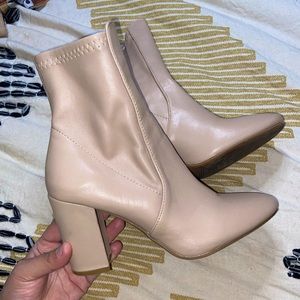 Nude Booties